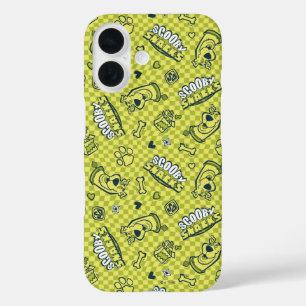 Scooby Snacks Galore Chequered Pattern iPhone 16 Case