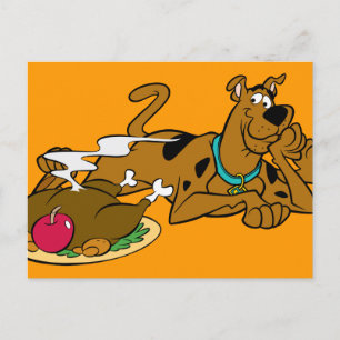 Scooby Thanksgiving 06 Holiday Postcard