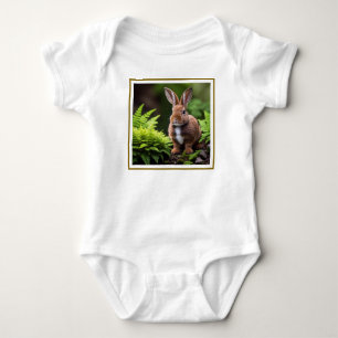"Scooby the Dwarf Bunny: A Little Ball of Joy" Baby Bodysuit