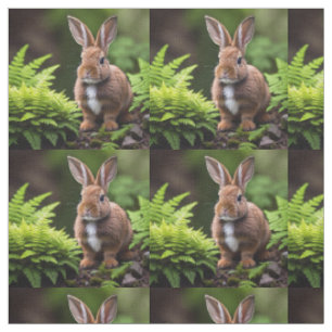 "Scooby the Dwarf Bunny: A Little Ball of Joy" Fabric