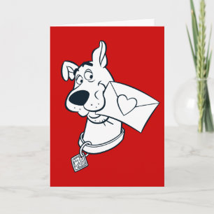 Scooby Valentine's Day Holiday Card