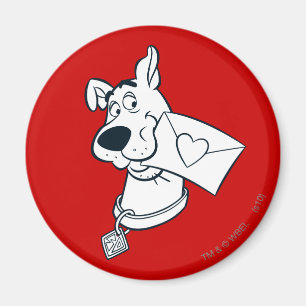 Scooby Valentine's Day Magnet