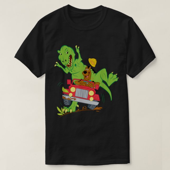 ScoobyDoo Dino Chase  T-Shirt (Design Front)