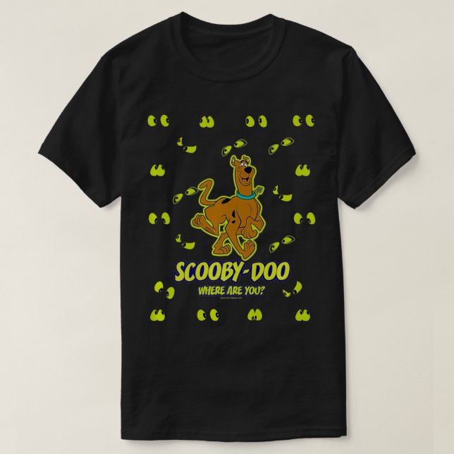 ScoobyDoo Eyes Upon You Premium  T-Shirt (Design Front)