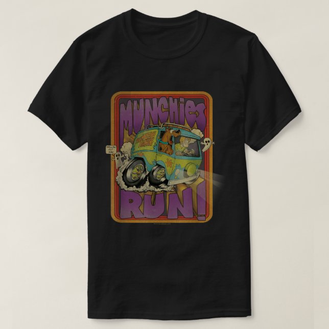 ScoobyDoo Munchies Run  T-Shirt (Design Front)