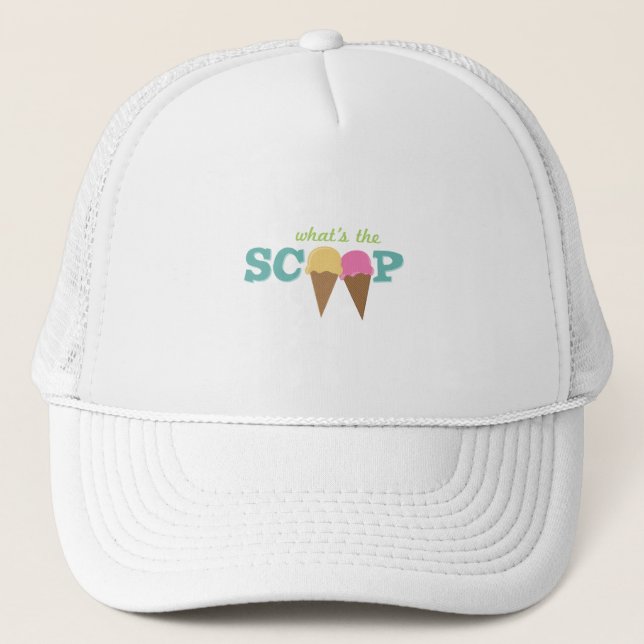 Scoop Ice Creams Trucker Hat (Front)