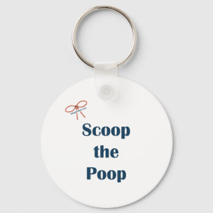 Scoop The Poop Reminders Key Ring