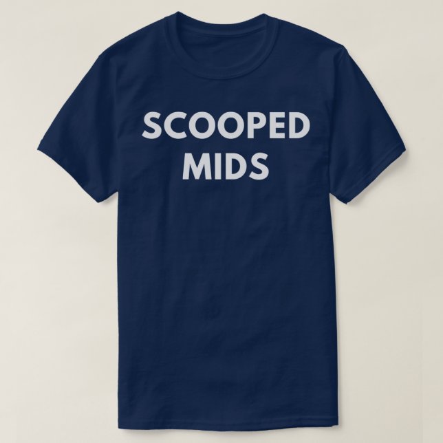 Scooped Mids T-Shirt (Design Front)