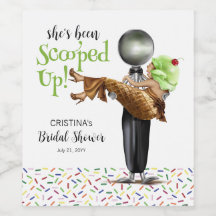 Scooped Up Chocolate Ice cream Bridal Shower
