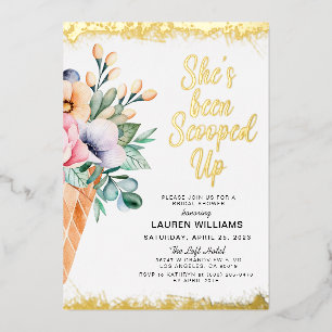 Scooped Up Ice Cream Bridal Shower