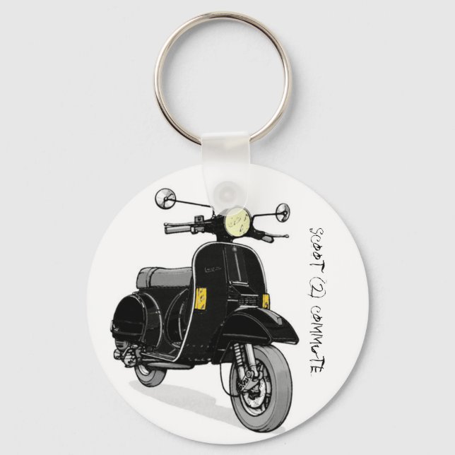 Scoot 2 commute key ring (Front)