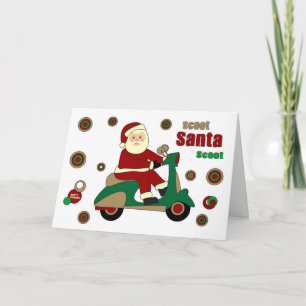 Scoot Santa Scoot Card