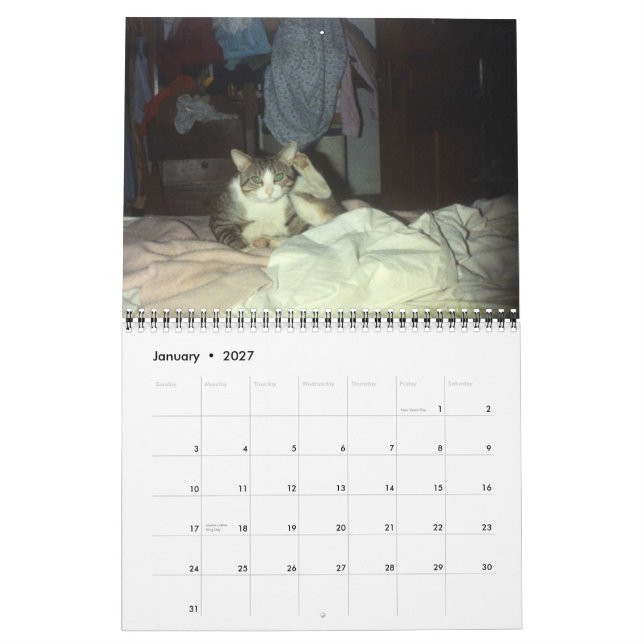 SCOOTER 2007 CALENDAR (Jan 2027)