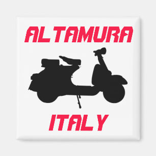 Scooter, Altamura, Italy Magnet