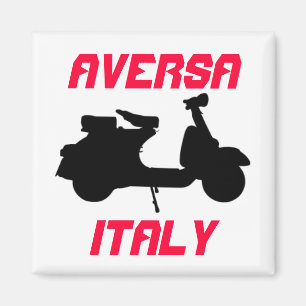 Scooter, Aversa, Italy Magnet