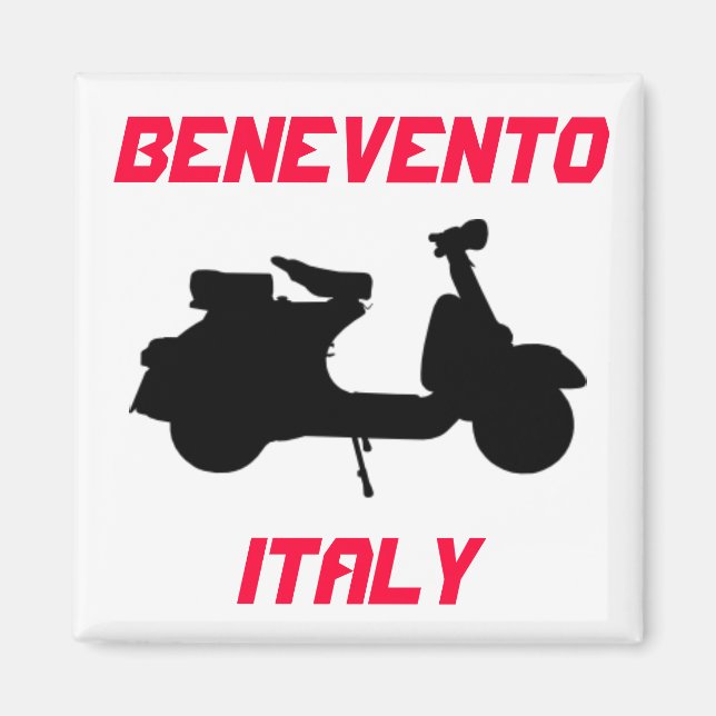 Scooter, Benevento, Italy Magnet (Front)