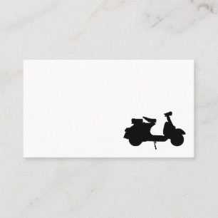 Scooter Bike Motorbike Delivery Driver Rider Business Card