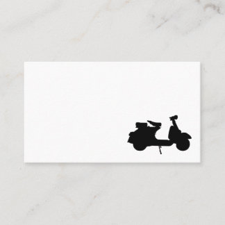 Scooter Bike Motorbike Delivery Driver Rider Business Card