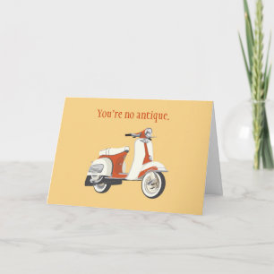 Scooter Birthday Card