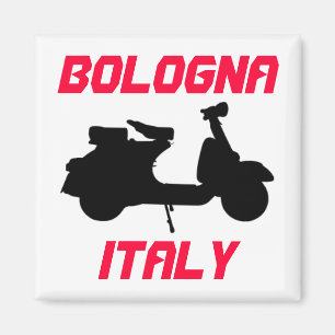 Scooter, Bologna, Italy Magnet