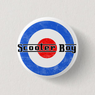 Scooter Boy Lambretta Pin