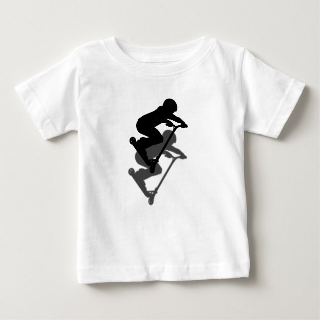 Scooter Boy - Stunt Scooter 5 Baby T-Shirt (Front)