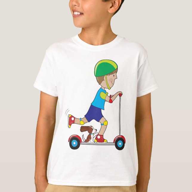 Scooter Boy T-Shirt (Front)