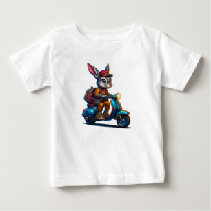 Scooter Bunny Toddler T-Shirt