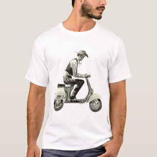 Scooter Cowboy T-Shirt