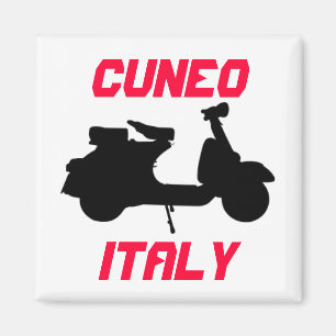 Scooter, Cuneo, Italy Magnet