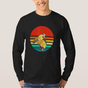 Scooter Driver Retro Classic Motorbike Moped T-Shirt