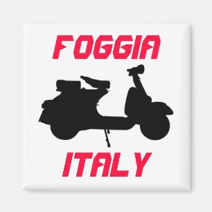 Scooter, Foggia, Italy Magnet
