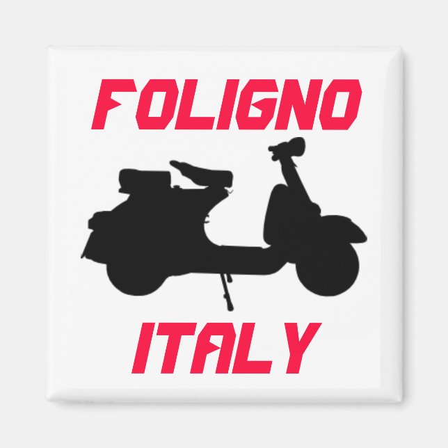 Scooter, Foligno, Italy Magnet (Front)