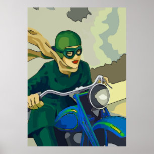 Scooter Girl, add text Poster