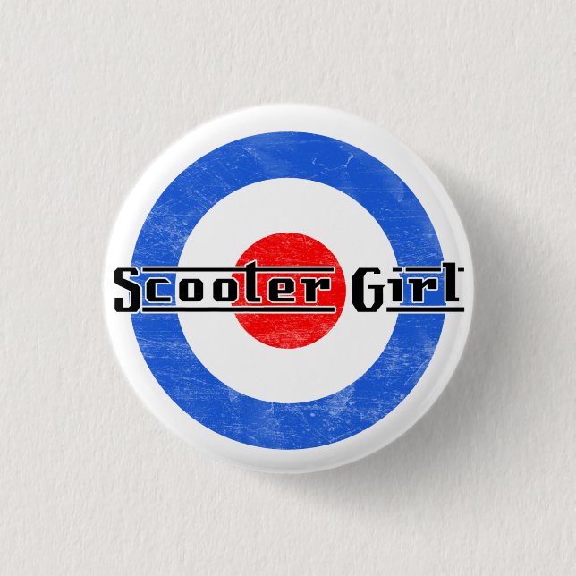 Scooter Girl Lambretta Pin (Front)