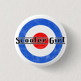 Scooter Girl Lambretta Pin
