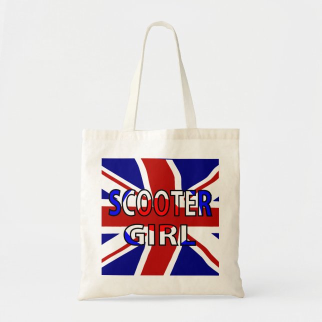 Scooter Girl RWB Tote Bag (Front)