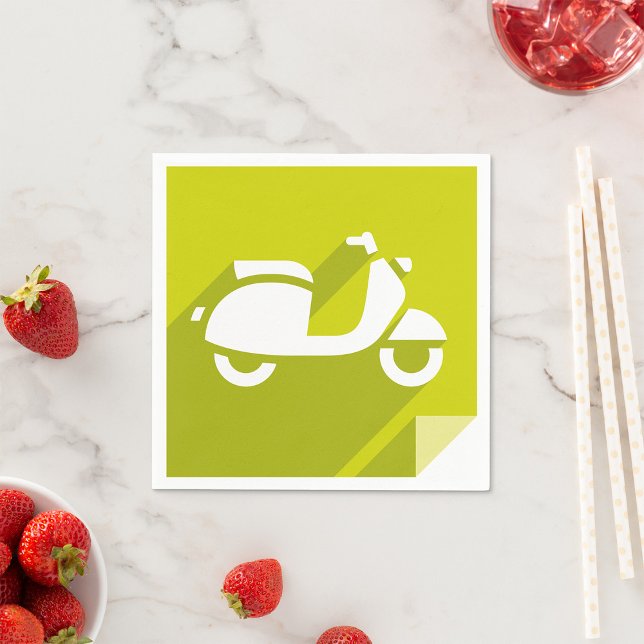 Scooter Icon Napkins (Creator Uploaded)
