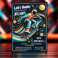 Scooter Jump Zone Skateboarding 13th Birthday