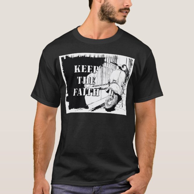 Scooter Keep the Faith T-Shirt (Front)