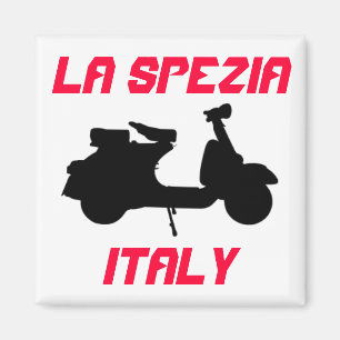 Scooter, La Spezia, Italy Magnet