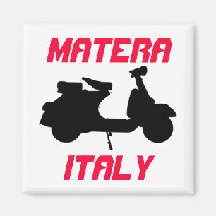 Scooter, Matera, Italy Magnet