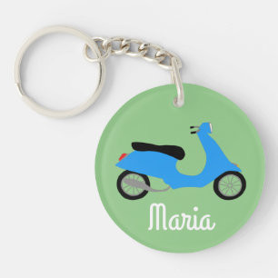 Scooter Moped Motorcycle CUSTOM Key Ring