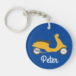 Scooter Moped Motorcycle CUSTOM   Key Ring
