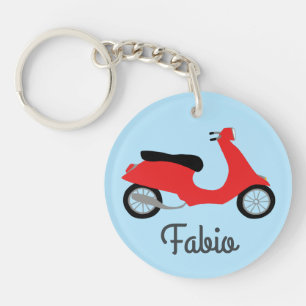 Scooter Moped Motorcycle CUSTOM  Key Ring