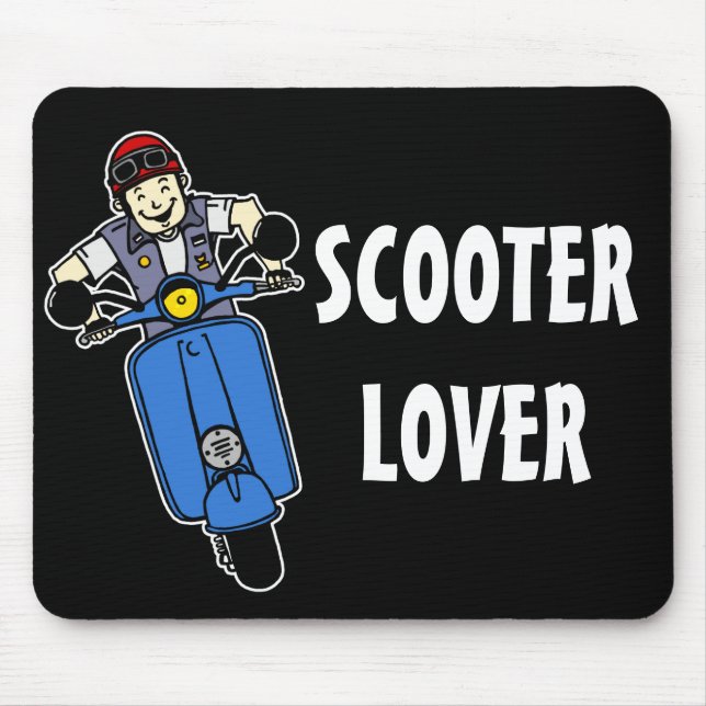 Scooter Mouse Pad (Front)