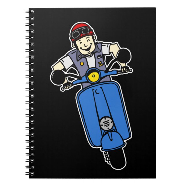 Scooter Notebook (Front)