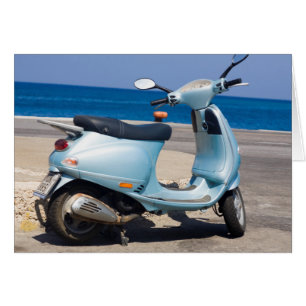 Scooter On The Beach Ephesus, Turkey