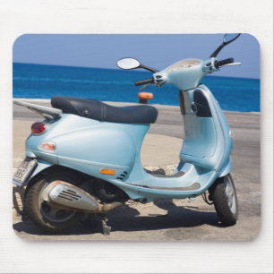 Scooter On The Beach   Ephesus, Turkey Mouse Pad