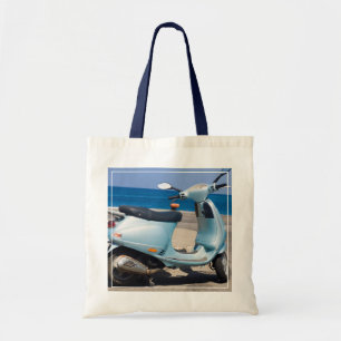 Scooter On The Beach Ephesus, Turkey Tote Bag